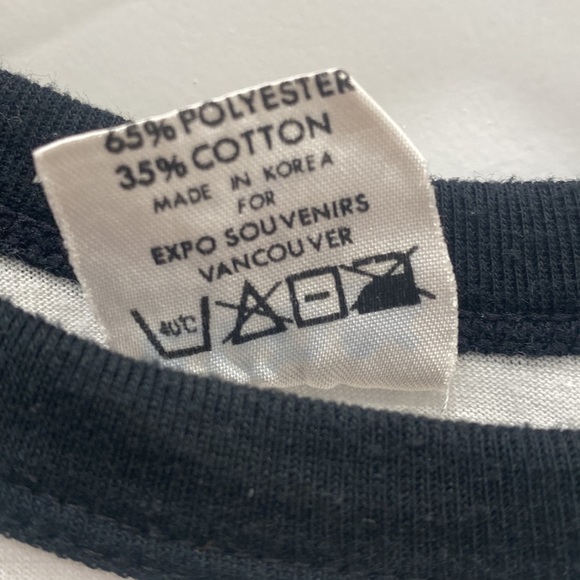 Vintage Rare EXPO 86 raglan baseball t shirt - Picture 7 of 7